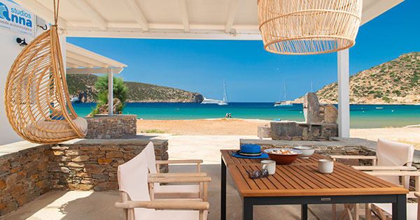 Στούντιος Άννα στη Σίφνο - Μεζονέτα