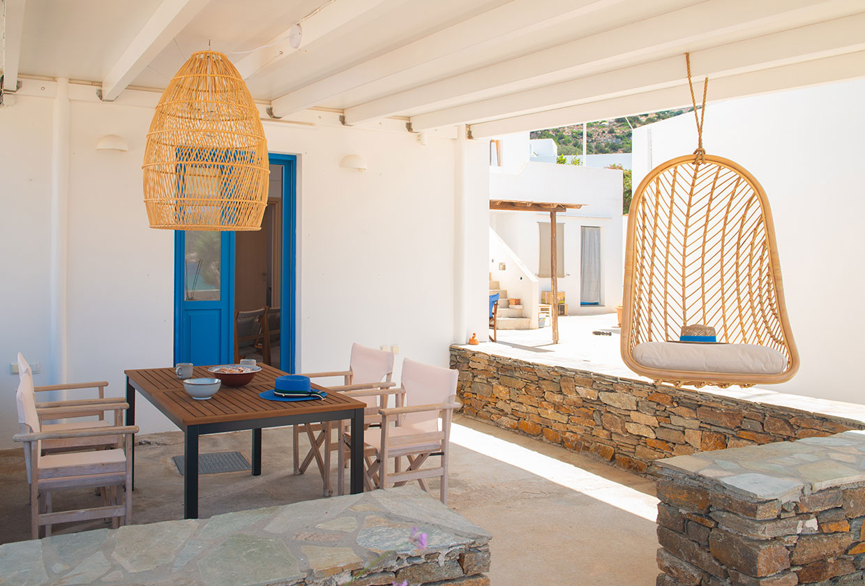 Η αυλή της μεζονέτας